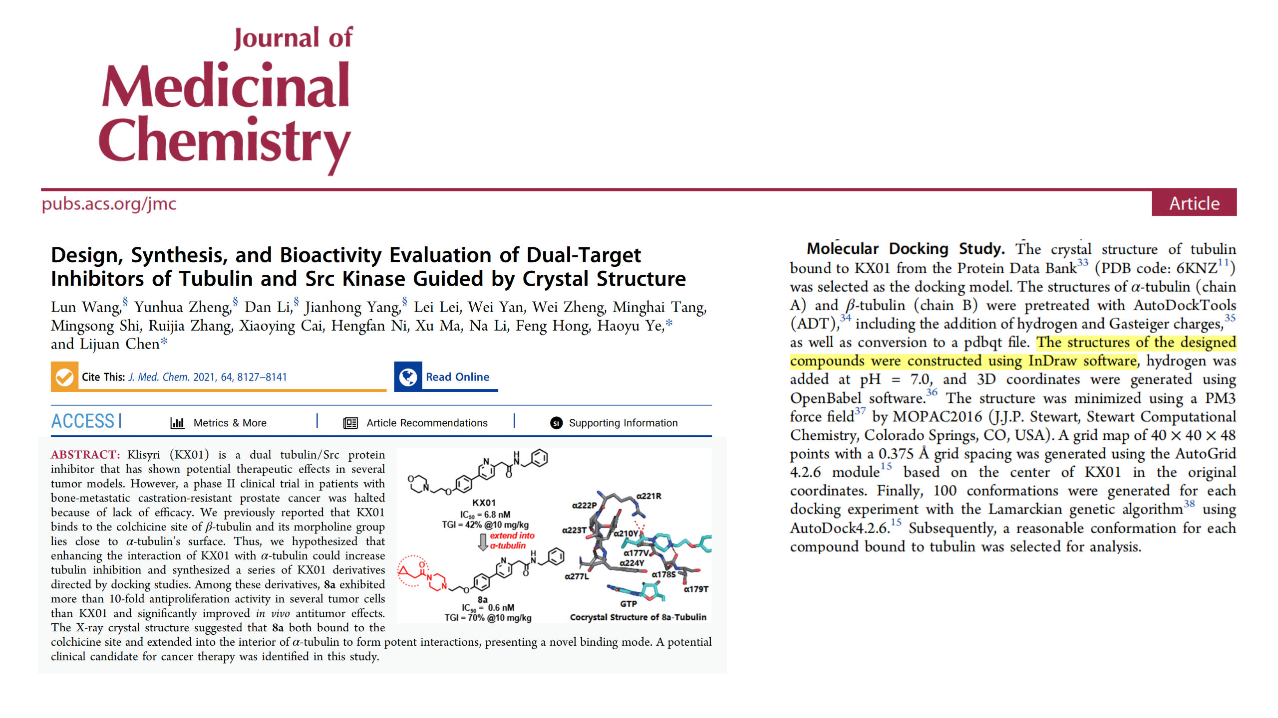 Journal of Medicinal Chemistry