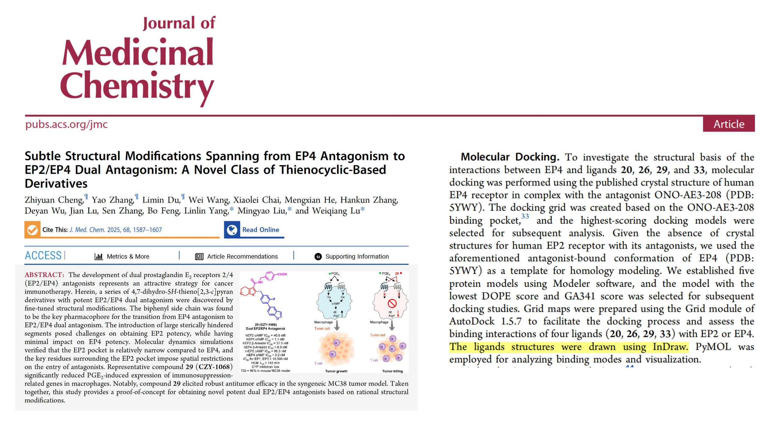 Journal of Medicinal Chemistry